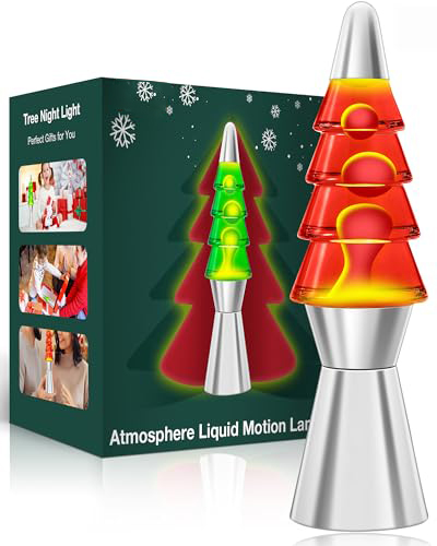 Electric Lava Lamp: Hypnotic wax blobs dance gently—unique visual calm. Retro charm meets modern decor, perfect stress-relief light.